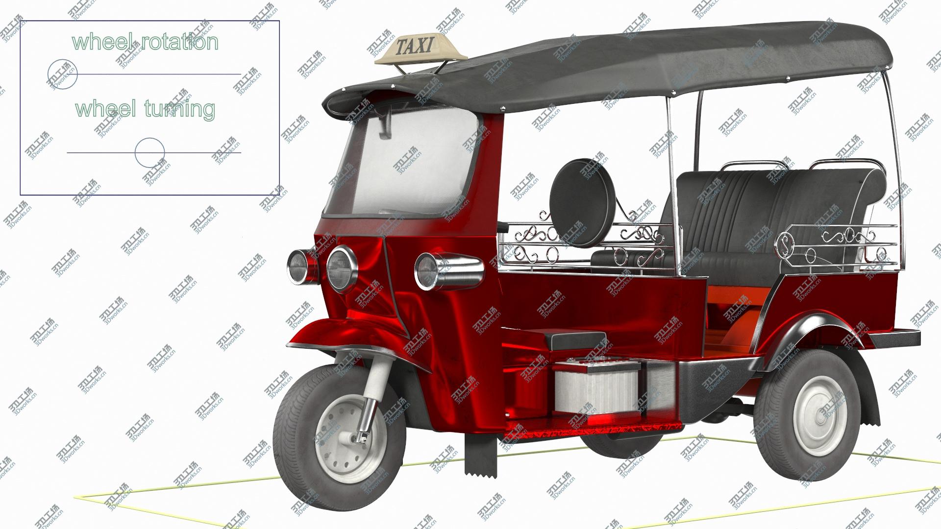 images/goods_img/2021040164/Auto Rickshaw Rigged 3D model/3.jpg